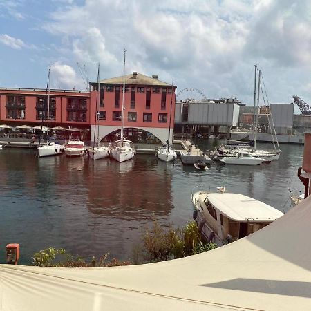 Apartament Le Finestre Sull'Acquario Genua Zewnętrze zdjęcie