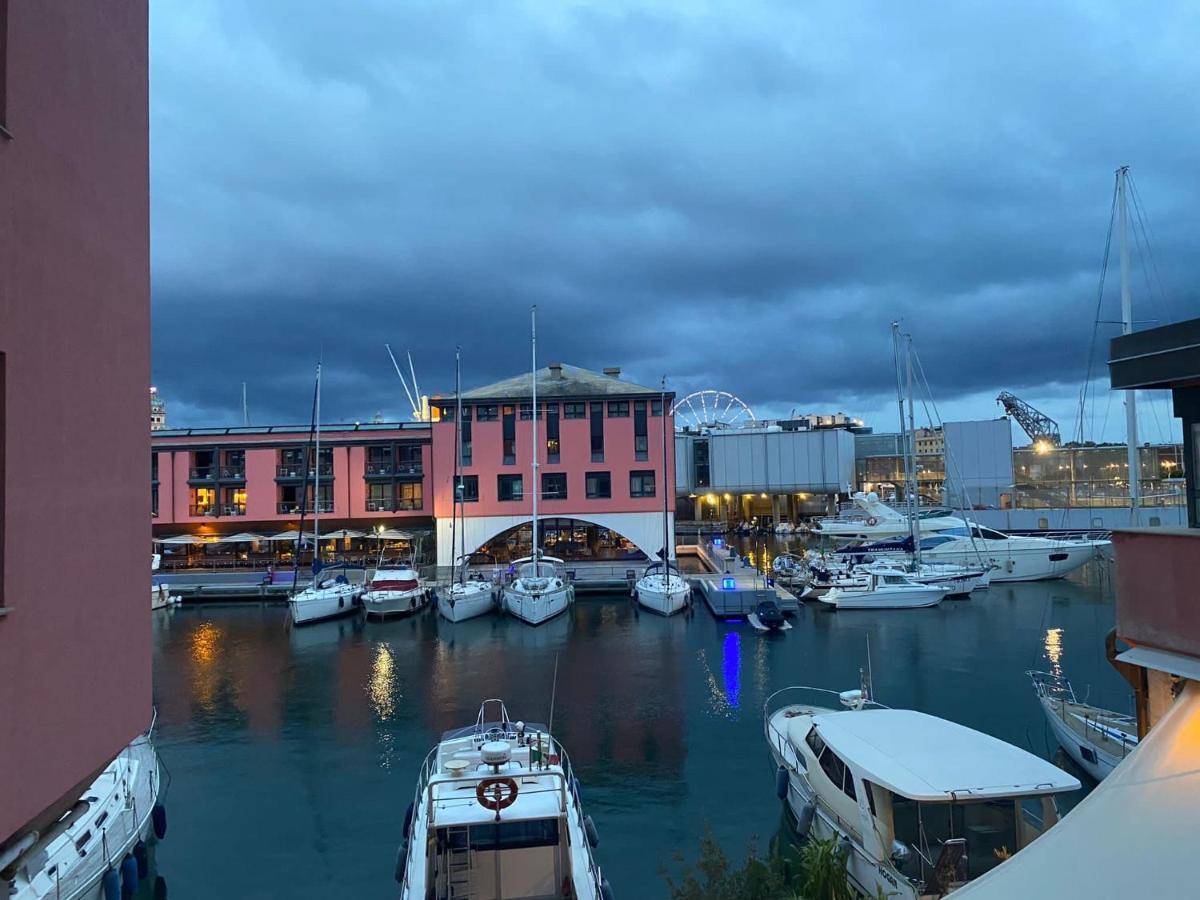 Apartament Le Finestre Sull'Acquario Genua Zewnętrze zdjęcie